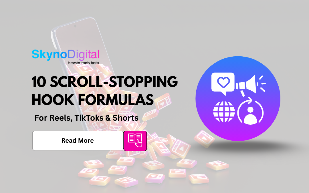 10 Scroll-Stopping Hook Formulas for Reels, TikToks & Shorts