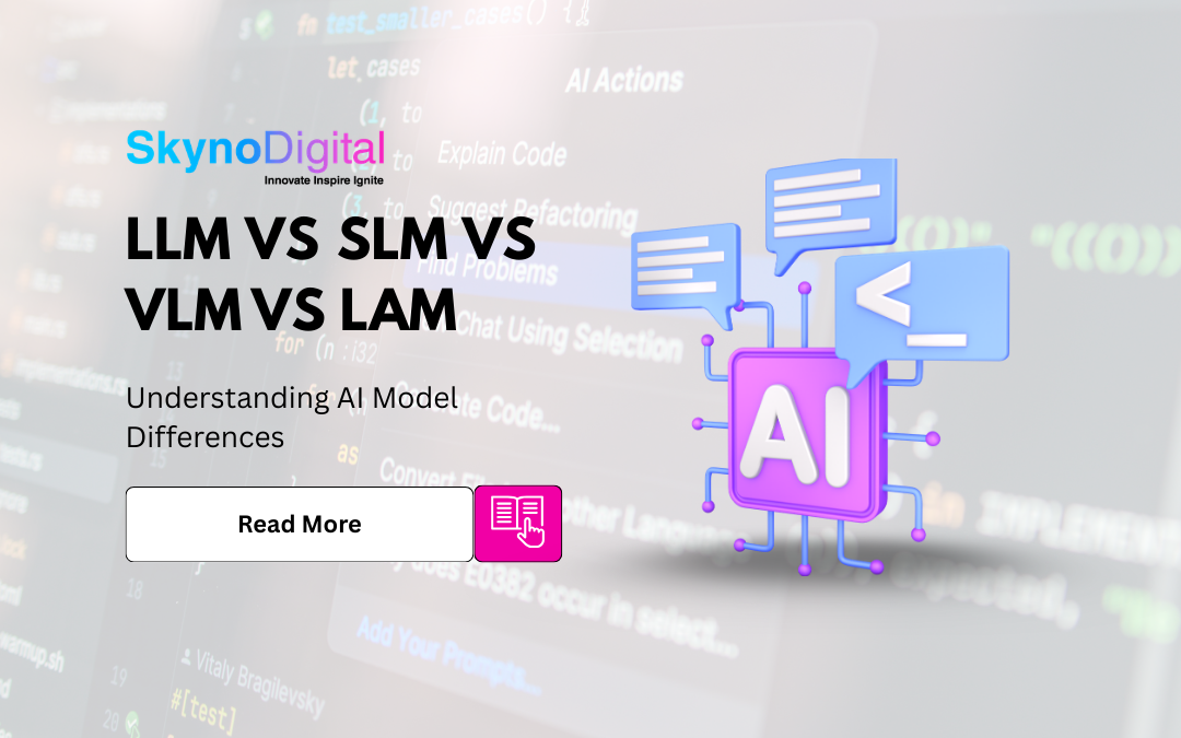 LLM vs SLM vs VLM vs LAM