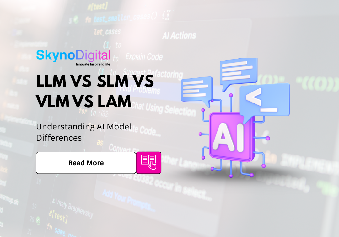 LLM vs SLM vs VLM vs LAM: Understanding AI Model Differences